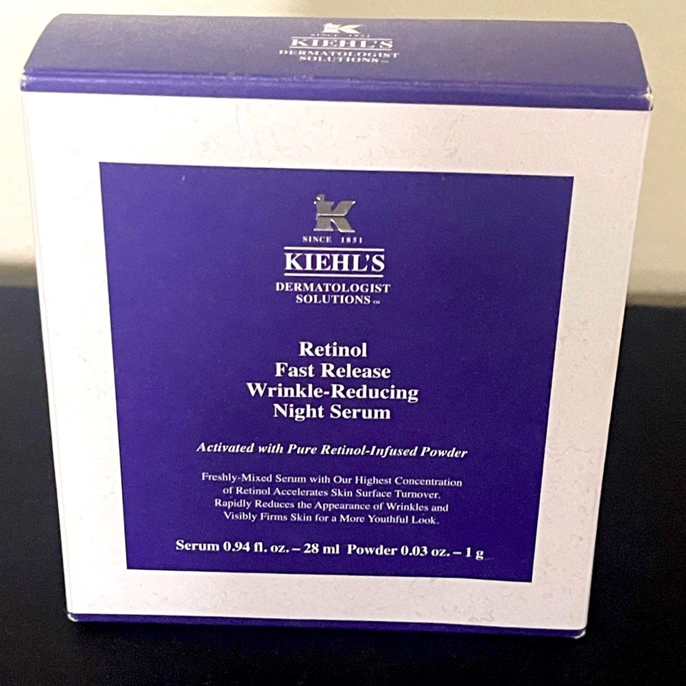 Kiehl’s Retinol Fast Release Wrinkle-Reducing Night Serum